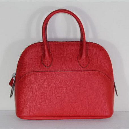 High Quality Replica Hermes Bolide Togo Leather Tote Bag Red 1923